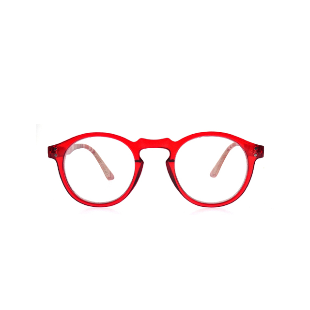 Gafas de lectura redondas de moda de alta calidad para mujer LR-P6575