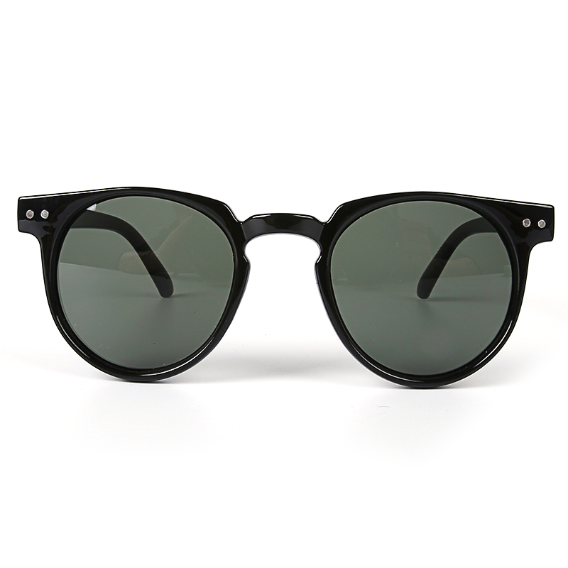 Moda Vintage tonos UV400 logotipo personalizado gafas de sol Retro redondo clásico gafas de sol polarizadas para hombres mujeres LS-P7550