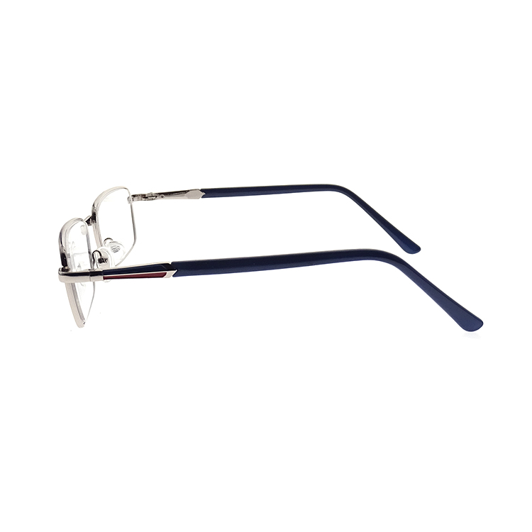 Venta al por mayor marco de metal flexible anti azul gafas de lectura LR-M1553