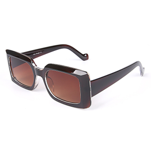 Gafas de sol cuadradas Vintage TAC lentes polarizadas para mujer 2021 gafas de sol para hombre LS-P7494