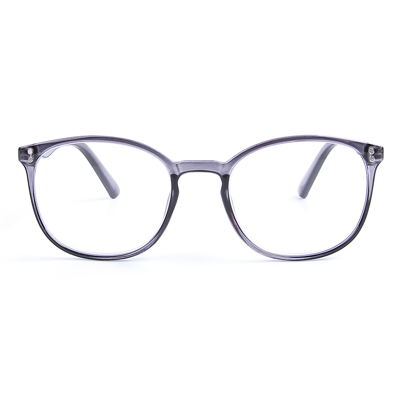 2021 Nueva moda color puro lectura de lectura marco fino luz anti-azul Lectura de lectura de gafas para hombres y mujeres LR-P6981