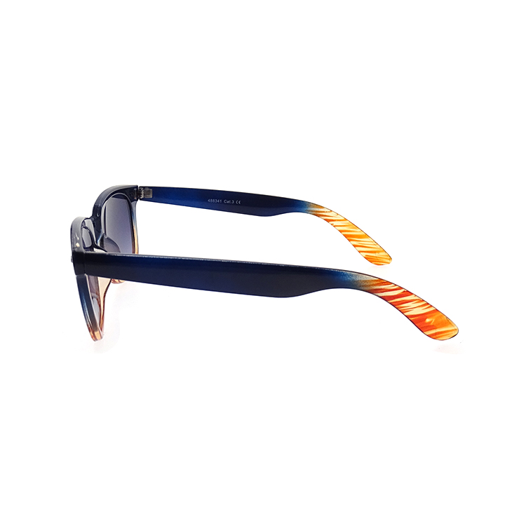 Gafas de sol polarizadas unisex cuadradas de plástico vintage de moda LS-P495