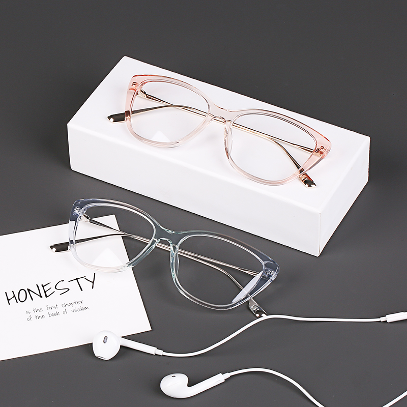 Marcos ópticos de las lentes del acetato retro de la alta calidad de la marca vendedora caliente para las mujeres EM2911